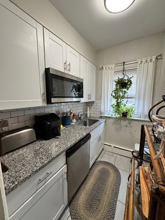 kitchen - June 1 two to three bedroom first floor apartment blocks away from Miriam Hospital