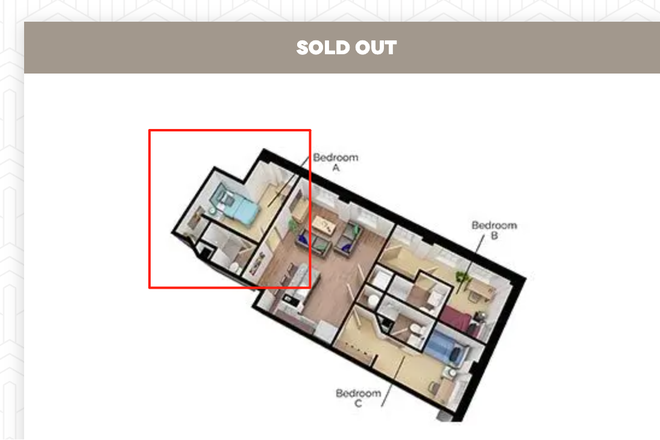 layout - The Academy on Charles