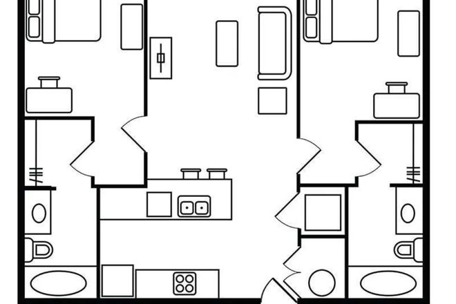 Apartment blueprint layout - Atmosphere apartment
