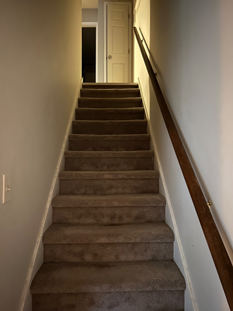 Stairs - Townhouse off western blvd