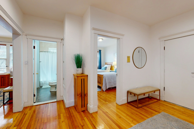 Living Area - WAS4611 | Spacious, 1st Floor 2-Bed w/ In-Unit Laundry, MBTA Apartments