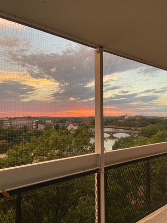 Balcony - Charles river view Peabody Terrace