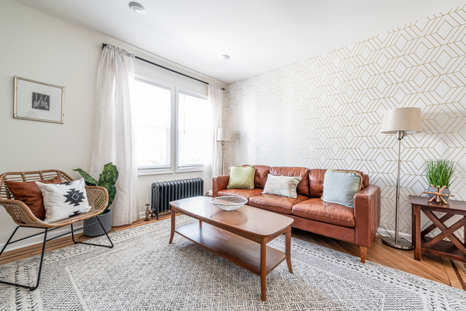 living room - Zen Spa Retreat Furnished 2 Bedroom Apartment, Utilities included