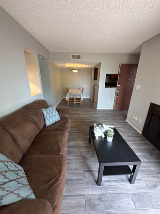 living room (cat not included in rental) - Roommate needed for April - mid July 2026 - quiet off-campus condo