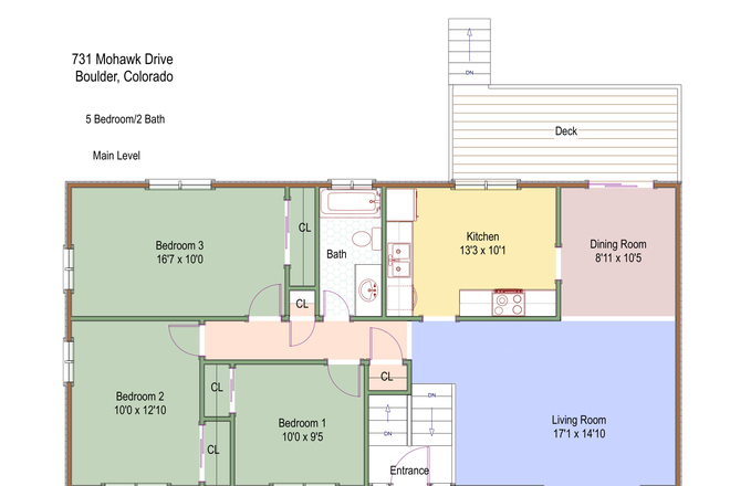 731 Mohawk - 731 Mohawk Dr (5BR/2BA) House