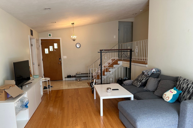 Foyer and Living Room - One bedroom $700 with shared full bath, fully furnished, utility&WiFi incl, min to campus