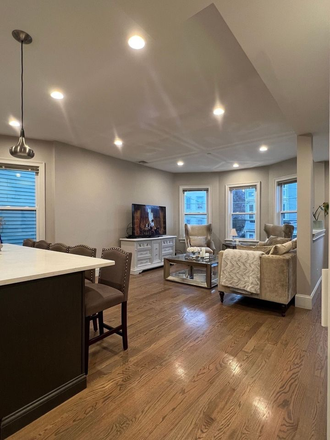 Living room - Right by Harvard Hospitals and Medical School - SUPER convenient! Apartments