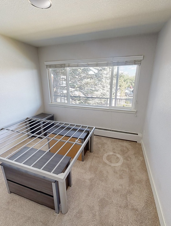 Bed frame, two drawer units, desk and chair, mattress available if wanted - The Lodge apartments, close to main and East campus