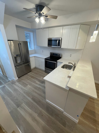 Eat- In Kitchen - 4 Bed 2 Bath Apt For Rent - Brand New Renovation - Central A/C&Heat - Private W/D