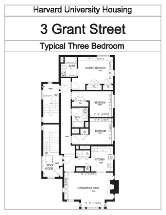 Floor plan - Sunny, massive master bedroom + Ensuite bathroom 5 Minutes from Campus Apartments