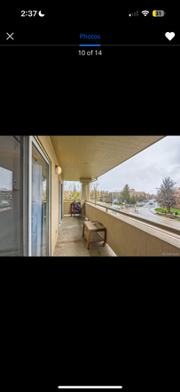 Balcony - Apartment Right Off of Broadway, very close to campus