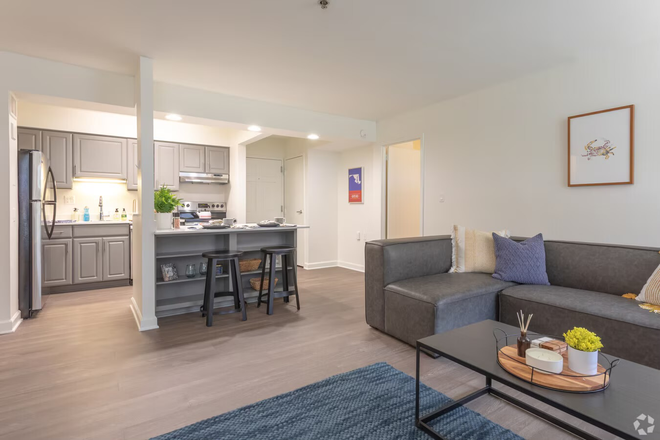 Living Room - Parkside at College Park Apartments
