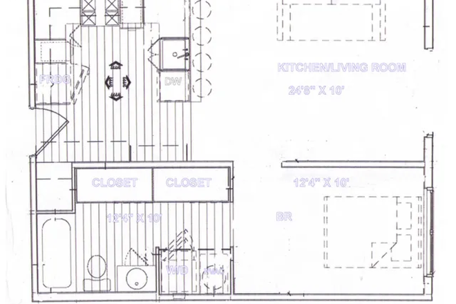 floor plan - The Lofts in Boone