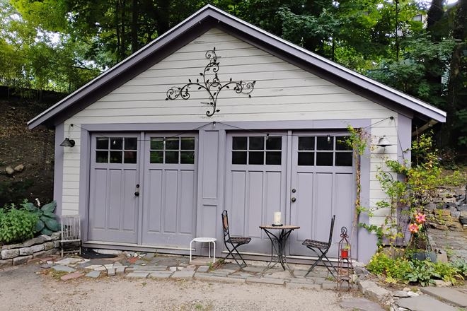 Outside the cottage - Cottage/Free standing Studio Apartments