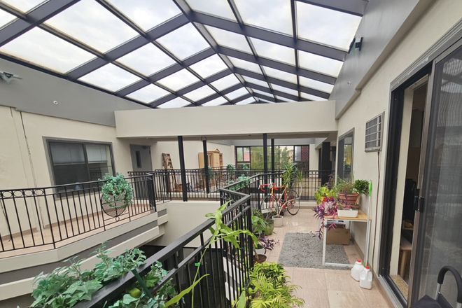 Private courtyard area - Large 2BR in Davis Square, Steps to Red Line — Oct 1 Apartments