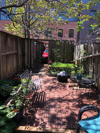 Fenced Yard - Logan Circle/Shaw - Townhouse. 1 Bedroom. 1 Bath. Parking.  Fenced Yard.