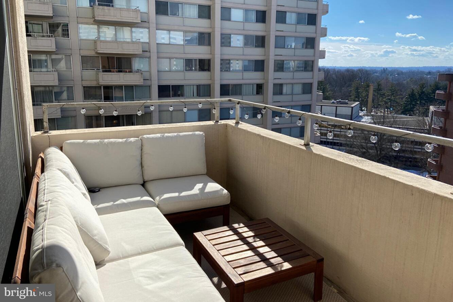 Balcony - 2BR/BA Apartment for Rent – Friendship Heights (Near AU)