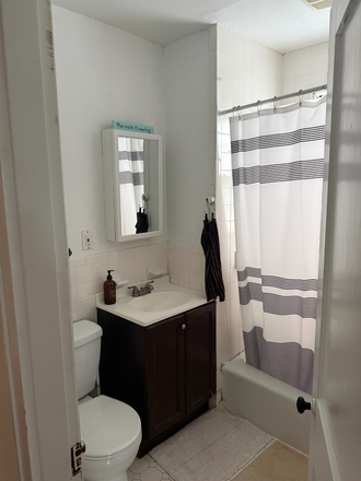 One of the bathrooms - **2026 Summer Sublet** One Private Bedroom Available in 4 Person Unit, 8 Hammondswood Road Duplex