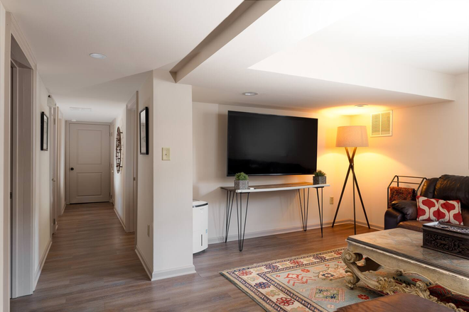 Living Room 3 - Ponderosa private basement apartment - partially furnished