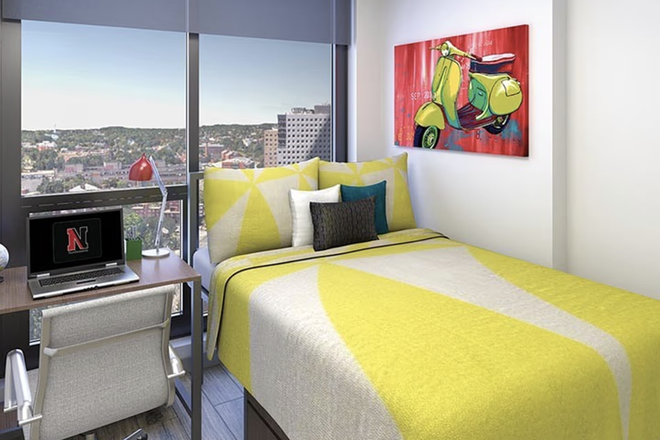Bedroom - Lightview Apartments Northeastern
