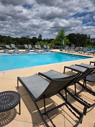 Community Pool Area - Fifth Street Apartment Complex