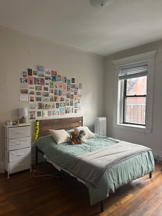 Bedroom listed - there is also a desk and chair in the room - Summer Sublet for Private Room close to Northeastern