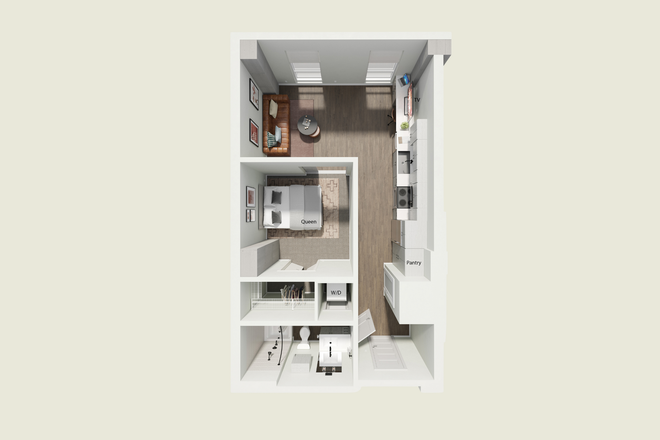 Floor plan - Otto Northgate 1x1