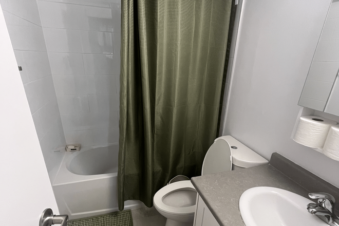 Shared Bathroom - (FOR MALE) Private room for rent in a shared apartment unit at Davisville Avenue