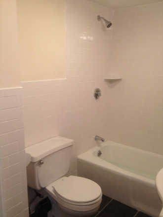 Restroom - 1 bdrm,on bus stop,quick walk to Harvard,Porter,Alewife Included:Heat,Washer/Dryer,Hot&Cold Water
