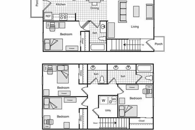 Structure of the condo - Campuss Crossing on Alafaya