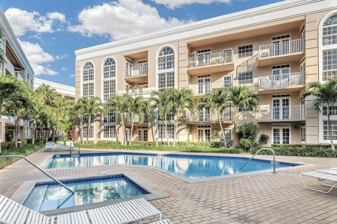 Pool  and Jacuzzi area. - Across UM - Fully Furnished 1/1 Apt - Freshly painted - LEASED TIL August 16th of 2023