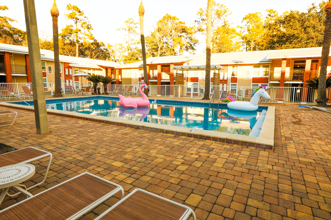 Pool View - Tuscany Village Apartments