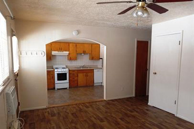 1250 Elder #1 - living room into kitchen - 2BR APT. - NORTH DOWNTOWN - AVAIL. NOW!
