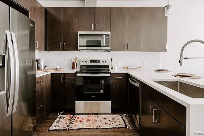 Kitchen - Stunning Modern Condo - near Evans Station and Platt Park