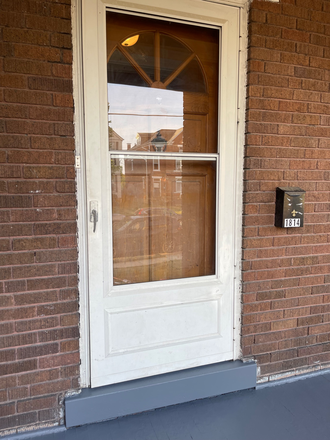 Front door (Ring camera installed at front door although not shown in this photo) - Xavier Updated Rental - 4 Bedroom, 2 Bath - Three Blocks from Campus - Available July, 2027 House