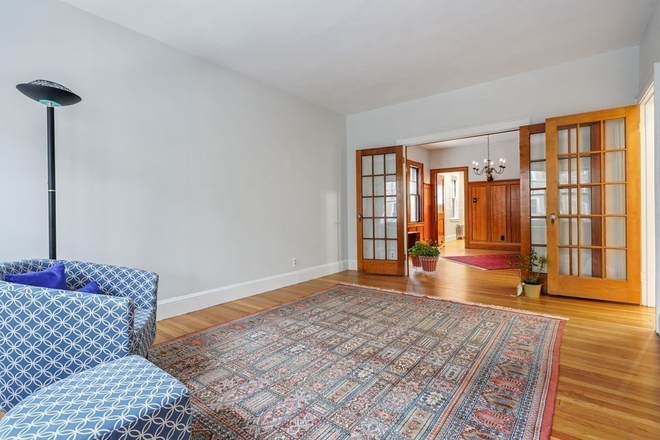 Living Room - 53 Maple Ave, Unit 1, Cambridge, MA Condo