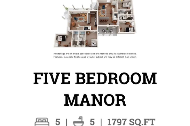Picture of Unit - Cottages of College Station - $600 rent - private bedroom and bathroom