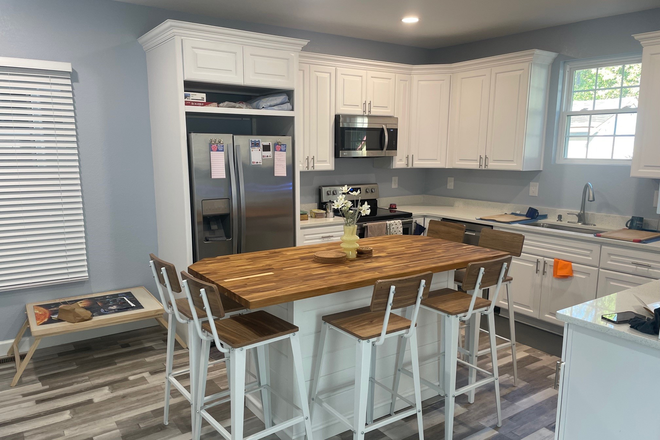Kitchen 1 - Furnished Rooms Near ODU – Master w/ Private Bath + 2 Rooms, Available July 1, 2026 House