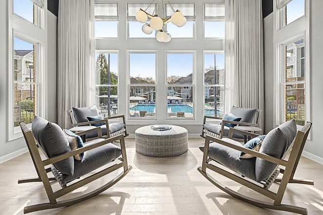 Lobby - Reserve At Meadowmont in Chapel Hill Apartments