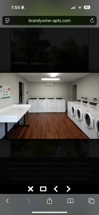 Laundry room - Brandywine apartments