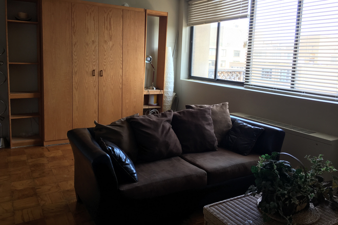 Living area - Furnished studio Condo