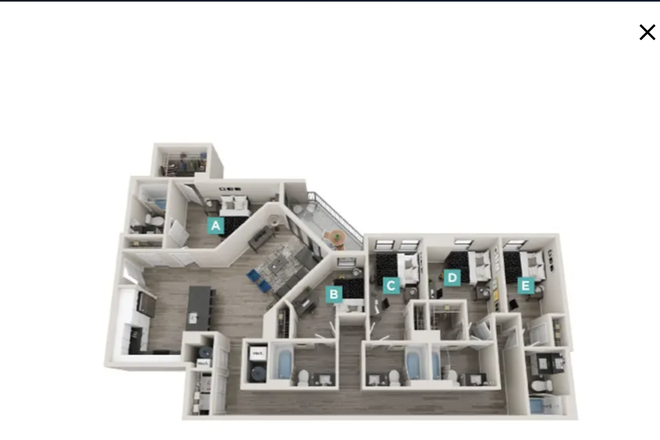 Enfield 5x5 room A - The Standard at College Park