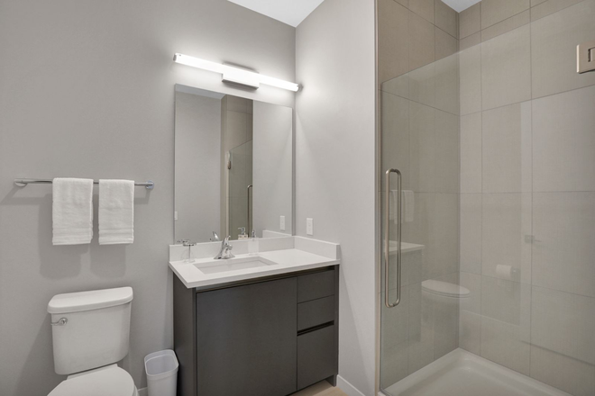 Bathroom (connected to room) - The Abbot Apartments