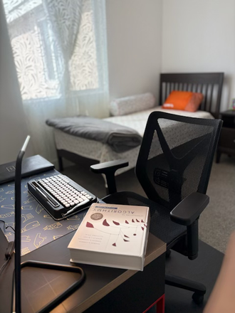 Top Bedroom 1 - Private Room in Fully Furnished Moraga Home – Close to Campus (For Female Tenants)