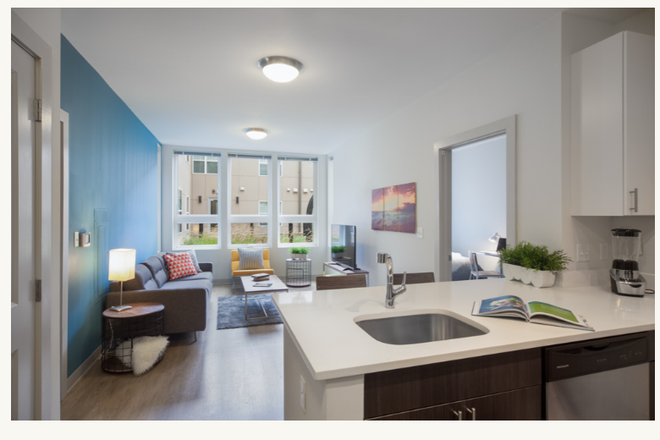 Kitchen/Living Room - Landmark Apartment