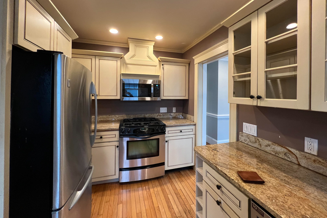 Kitchen - NO BROKER FEE! Available August 1st  2BR in Jamaica Plain Perfect for Professionals, specia