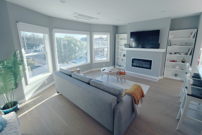 Living Room - Move-In Ready, Modern, Fully Renovated & Furnished Apartment