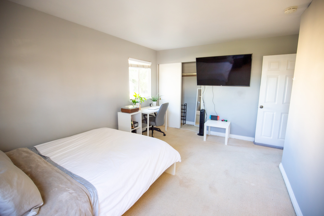 Fully Furnished Bedroom - Private Furnished Room for Rent in Orange House