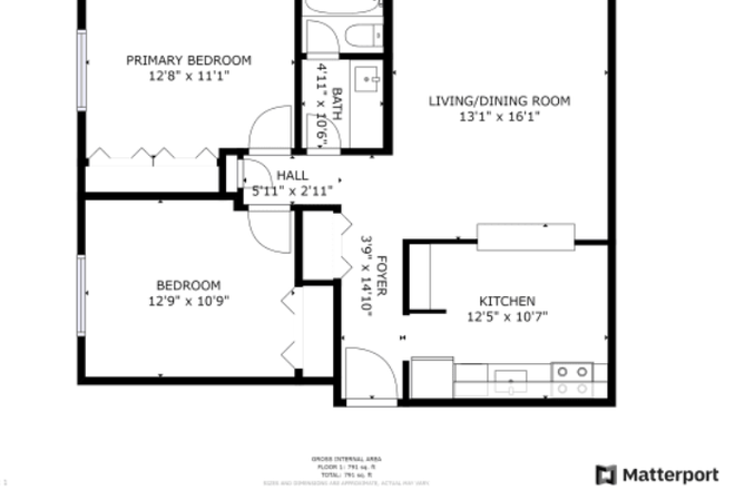 Floor plan - 2121 Canyon