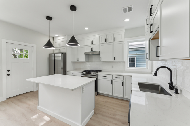 Kitchen - 3BR 2BA, IN UNIT W/D, FULLY RENOVATED, PARKING
